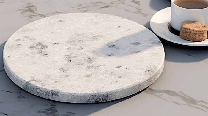 Подставка под горячее из гранита Arctic White (Арктик Вайт)